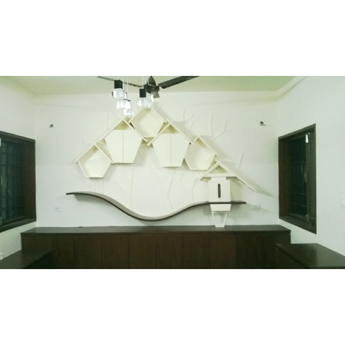 Wooden Guest House Furniture Interior Designing Work
