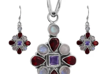 Silver Gemstone Jewelry
