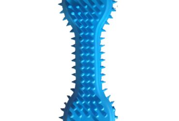 Blue Spike Bone Pet Dog Toy