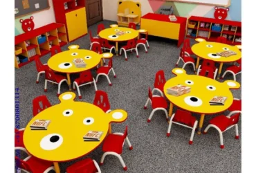 Wood Kindergarten School Furniture