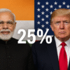 U.S. To Impose 25% Tariff on Indian Goods from August 1, 2025