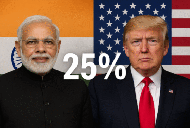 U.S. To Impose 25% Tariff on Indian Goods from August 1, 2025